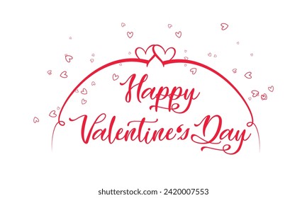 valentine's day card design  fully editable vector file 