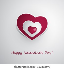 Valentine's Day Card - Design Illustration for Your Greeting Card