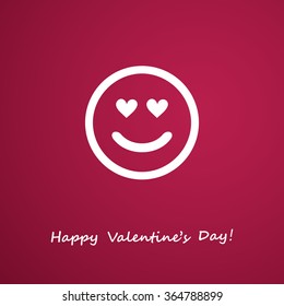 Valentine's Day Card - Design Illustration for Your Greeting Card