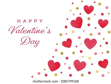 Valentine's Day Card Design Template