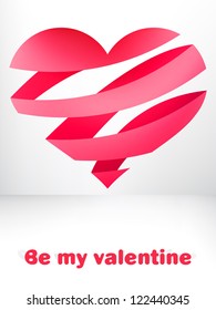 Valentine`s day card.  + EPS8 vector file