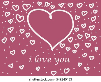Valentine's Day card heart