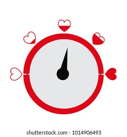 Valentine's day card idea Love meter