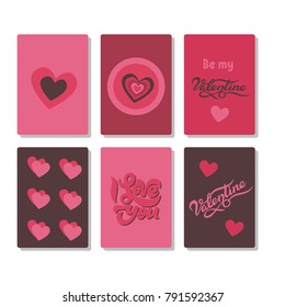 Valentine's Day card. Love. A heart. I Love you inscription. Be my Valentine. Background. For your design.