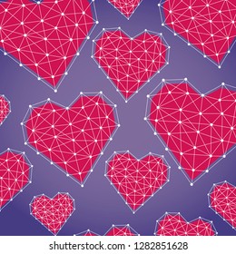 valentines day card pattern