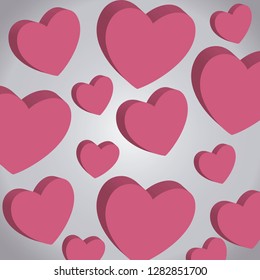 valentines day card pattern