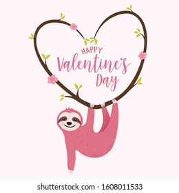 Download Sloth Valentines Images Stock Photos Vectors Shutterstock