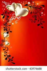 Valentine's Day Card for text