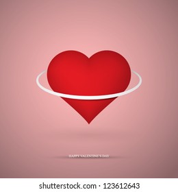 Valentine's Day Card Vector