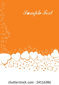 valentines day card, vector