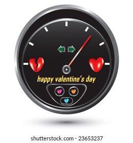 Valentine's Day Card -Vector Art-