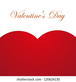 Valentines Day card vector background