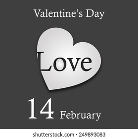  Valentines day card vector background