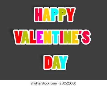 Valentines day card vector background