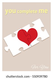 Valentines Day card. vector  esp 10