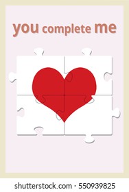Valentines Day card. vector  esp 10