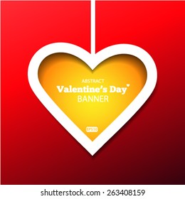 Valentines Day Card Vector illustration EPS10