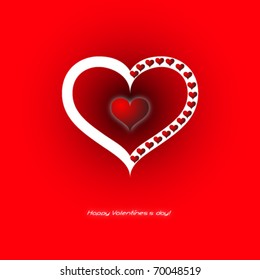 valentine's day card/background