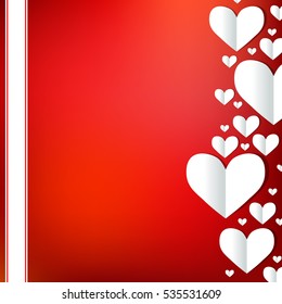 Valentines day card,banner. vector