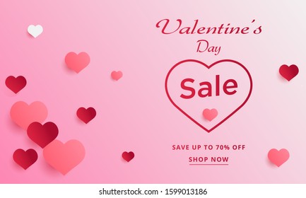 valentines day cards, banners, minimal and clean background sales concepts, can be used for banner sales, wallpapers, for, brochures, landing pages.