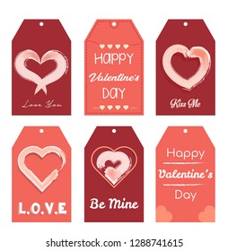 valentine's day cards, valentine day card set, valentine's day, love vector