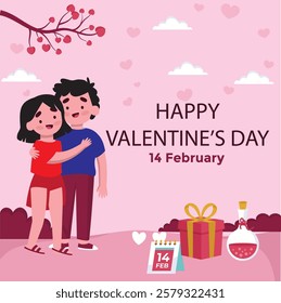 Valentine's Day Celebration Design Template