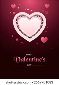 valentine's day celebration flyer design