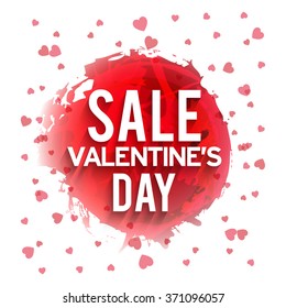 Valentine's Day celebration Poster, Banner design of Big Sale with different discount offer.