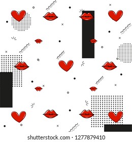 Valentine's Day Celebration Stylish Icon Vector Design 