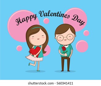 Valentine's day characters
