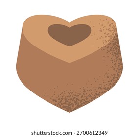 Día de San Valentín diseño de caramelos de chocolate