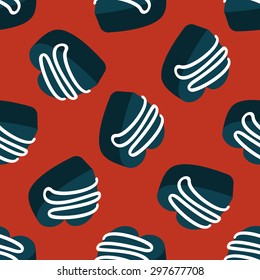 Valentine's Day chocolate flat icon,eps10 seamless pattern background