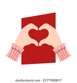 Valentine's day clipart with ring, chocolate, love, heart, gift, and cupcake. Love flat Illustration in cartoon style