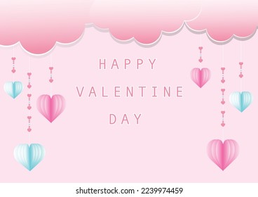 colección del día de San Valentín y elementos románticos Amor, boda, concepto de San Valentín. Ilustración vectorial de ilustración