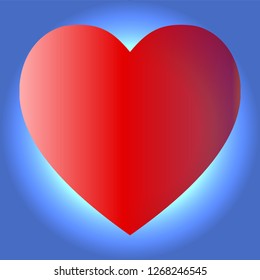 
Valentine's Day. Colorful hearts. Vector illustration