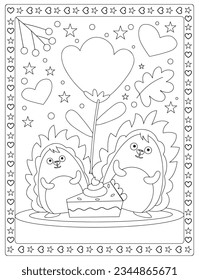 Valentine's Day Coloring Pages for adult