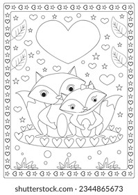 Valentine's Day Coloring Pages for adult