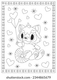 Valentine's Day Coloring Pages for adult