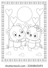 Valentine's Day Coloring Pages for adult