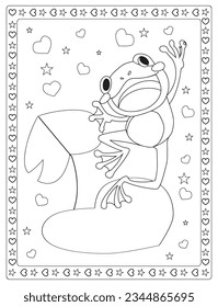 Valentine's Day Coloring Pages for adult