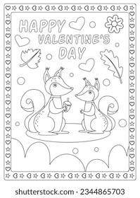 Valentine's Day Coloring Pages for adult