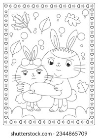 Valentine's Day Coloring Pages for adult