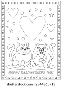 Valentine's Day Coloring Pages for adult