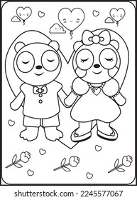 
Valentine's Day Coloring Pages for Kids
