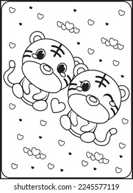 
Valentine's Day Coloring Pages for Kids
