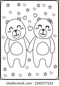 
Valentine's Day Coloring Pages for Kids
