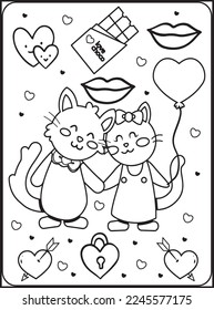 
Valentine's Day Coloring Pages for Kids
