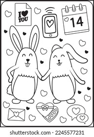 
Valentine's Day Coloring Pages for Kids
