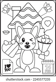 
Valentine's Day Coloring Pages for Kids
