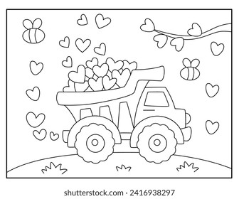 Valentine's Day Coloring Pages for Kids